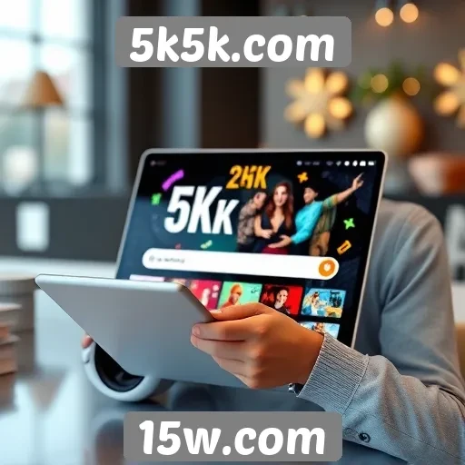 Inovação na experiência do usuário em 5k5k.com